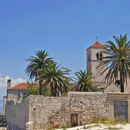 In Slatine With Sea View, Terrace, Air Conditioning, Wi-fi